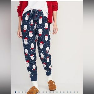 Old Navy Printed Flannel Holiday Joggers